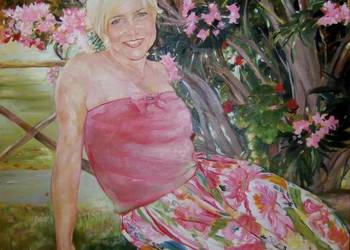 Portret olejny w oparciu o zdjęcie
