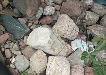 Kamienie polne, głazy na skalniak sprzedam różne wielkości