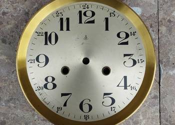 728 Tarcza starego zegara oryginał GB Gustav Becker 18,5cm 57/32