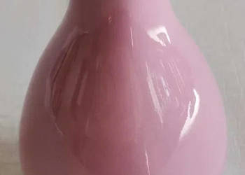 Ceramiczny wazonik/wazon na olejki/patyczki zapachowe / różowy /