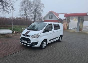 F-VAT 23% *6 osobowy*Transit Custom 2,2 125KM 6 bieg *Salon PL/1 Wła