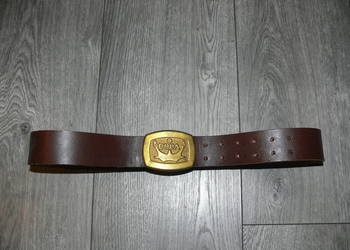 Skórzany pas marynarki śródlądowej ODRA Z okresu PRL