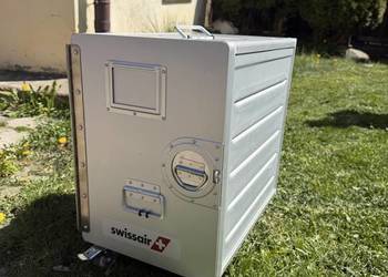 Swissair Box w kolorze aluminiowo-szarym