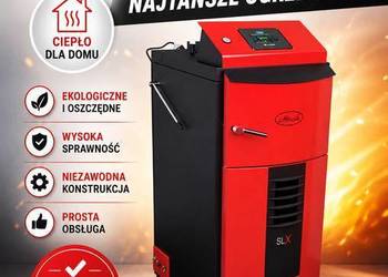 Kocioł c.o na drewno i brykiet - certyfikat 5 klasa  - dotacja - Attack SLX