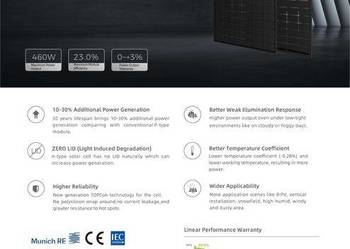 Moduł - JOLYWOOD - JW-HD96N-R2-460W - bifacial - full black