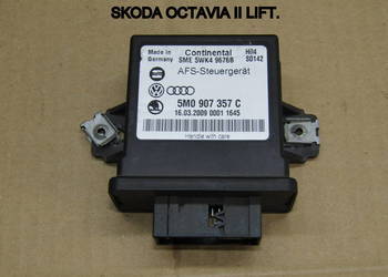 MODUŁ,STEROWNIK ŚWIATEŁ SKODA OCTAVIA II FL 5M0907357C