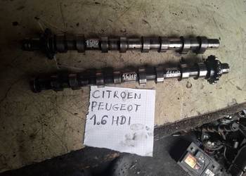 CITROEN PEUGEOT 1,6 HDI wałek rozrządu ssący wydechowy