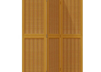 Parawan pokojowy 3-panelowy lite drewno paulowni WM-358813