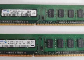Kości Pamięci Samsung 2 x 2 GB  DDR3 PC3-10600