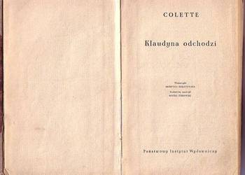 (5879) KLAUDYNA ODCHODZI – COLETTE