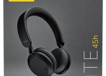JABRA ELITE 45h – bezprzewodowe słuchawki Bluetooth, kolor Titanium Black
