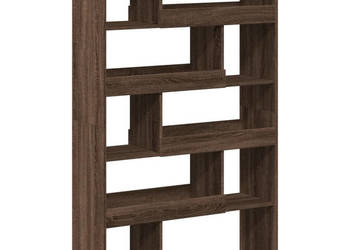Regał dąb brązowy 100x33x1565 cm materiał drewnopochodny WM-3309345