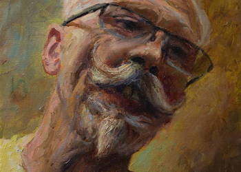 Obraz olejny Wiesław Choiński Portret 24/30