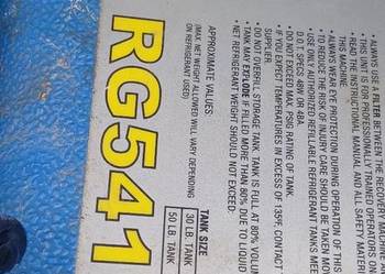 Stacja stacja odzysku czynnika chłodniczego PROMAX RG5410A-E klimatyzacja