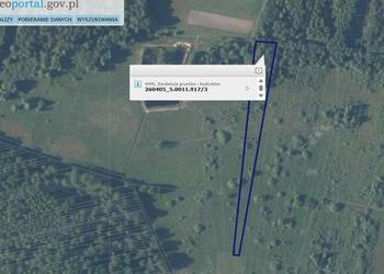 Sprzedam działkę rolną - łąka 4100m2 Niwy Daleszyckie