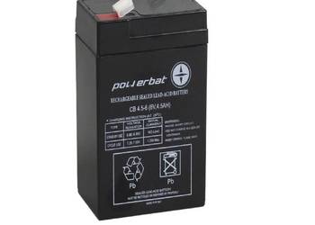 Akumulator żelowy 4,5Ah POWERBAT CB 4.5-6 6V