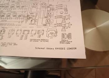 schemat do radiomagnetofonu Condor UNITRA
