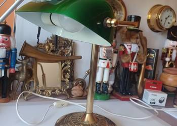 Bankierka, lampa stołowa.