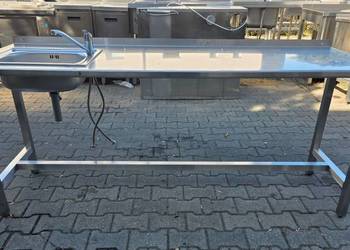 Zlew 1 Komorowy z Blatem Wzmacniany 192/68/85 cm M.1100 N