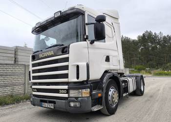 Scania 114 L 380 PS hydraulika, 2000, opony 70%