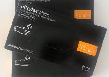 Rękawice NITRYLOWE Mercator 100szt