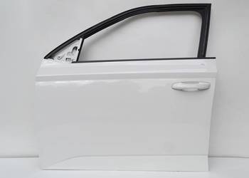 DRZWI LEWY PRZÓD LEWE PRZEDNIE LF9E SKODA FABIA III 6V 15-21r HB KOMBI