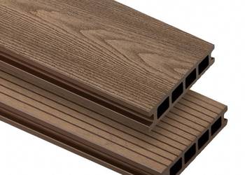 Deska tarasowa kompozytowa BERGDECK S140 Ciemny Teak/ ciemny brąz 3m