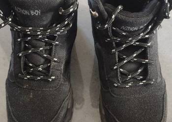 Buty zimowe Action Boy czarne R 32