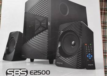 Głośniki komputerowe Creative SBS E2500 2.1 30W Pilot Bluetooth Czarne