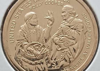 1 Dolar Indianka Sacagawea - Polly Cooper-men. "D" - mennicze