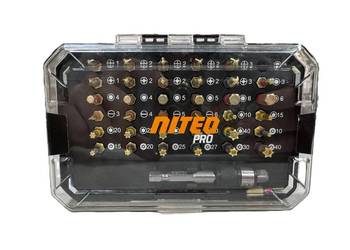 Zestaw Bitów NITEO PRO 37 Elementów