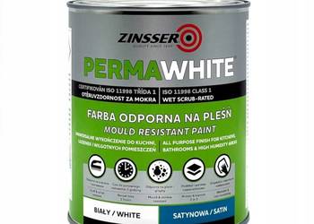 Farba antygrzybicza przeciwpleśniowa do łazienki i kuchni 1L biały mat