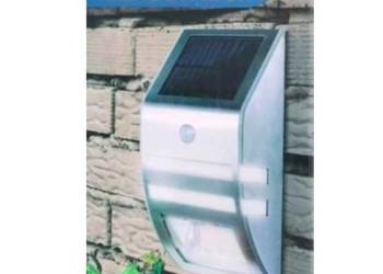 Lampa-Kinkiet ścienna Solar z Czujnikiem Ruchu LED.