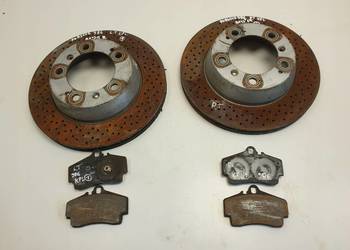 Porsche Boxster 986 3.2 TARCZA HAMULCOWA TYŁ Kpl