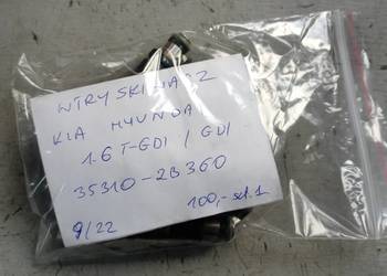 Sprawdzony Wtryskiwacz Hyundai Kia 1.6 TGDI 35310-2B360