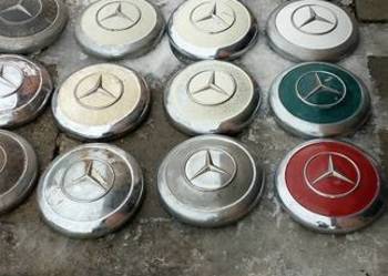 Mercedes zabytkowy ponton skrzydło pagoda i 190 śl 4 kołpaki