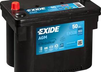 Akumulator  50Ah 800A Exide Orbital AGM  EK508
