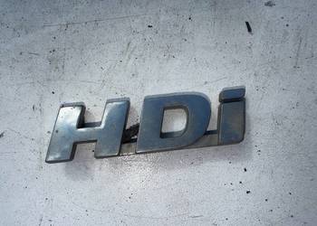Emblemat HDi Peugeot Citroen