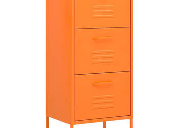 Szafka pomarańczowa 425x35x1015 cm stalowa WM-336183