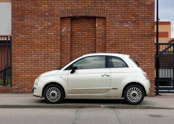 Fiat 500 Benzyna 1.2 Zadbany Biala Perla