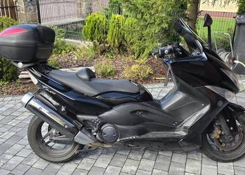 Yamaha TMAX 500 ABS 2008 | bezwypadkowy | kufer + szyba | przegląd i OC