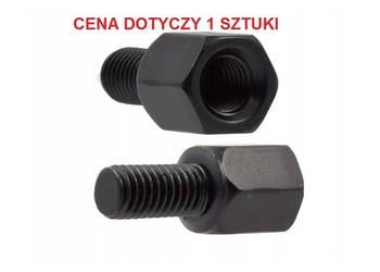 Adapter śruba redukcja gwintu lusterka motocykla