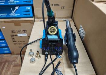 OUTLET Stacja lutownicza 2w1 HOTAIR WEP 938BD-III 775W T12 S190426