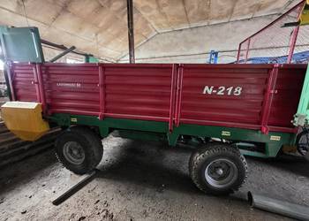 Rozrzutnik obornika Czarna Białostocka 5t wyższe borty dwa wałki Rozrzutnik obornika Czarna Białostocka 5t wyższe borty dwa wałki