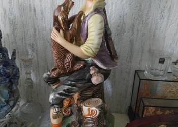 Duża figurka firmy Capodimonte.