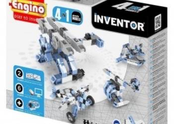 KLOCKI KONSTRUKCYJNE ENGINO INVENTOR 4w1 SAMOLOTY