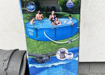 Basen ogrodowy na stelazu 366cm