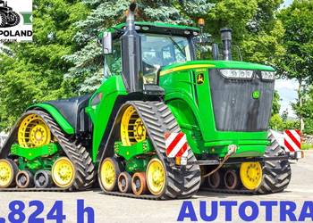 John Deere 9620 RX - POWERSHIFT - 3824 h - 2019ROK - NOWE GĄSIENICE