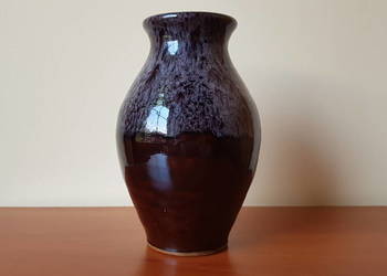 Ceramiczny wazon Ela, Spółdzielnia Przyjaźń Włocławek, ceramika PRL