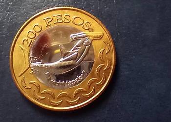 Stare monety 200 pesos 2007 Wyspa Wielkanocna